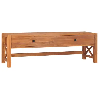 vidaXL TV omarica 140x40x45 cm tikovina
