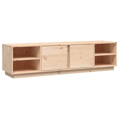 vidaXL TV omarica 156x40x40 cm trdna borovina