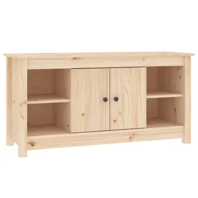 vidaXL TV omarica 103x36,5x52 cm trdna borovina