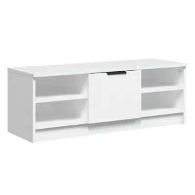 vidaXL TV omarica bela 102x35,5x36,5 cm konstruiran les