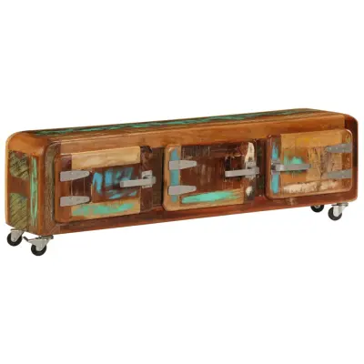 vidaXL TV omarica 120x30x37 cm trden predelan les
