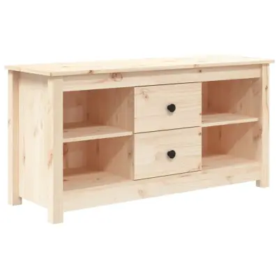vidaXL TV omarica 103x36,5x52 cm trdna borovina
