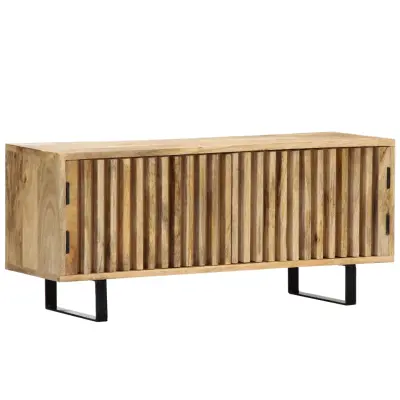 vidaXL TV omarica 90x30x40 cm trden mangov les
