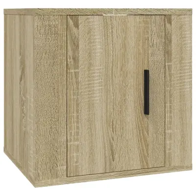 vidaXL Stenska TV omarica sonoma hrast 40x34,5x40 cm