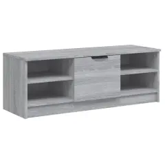 vidaXL TV omarica siva sonoma 102x35,5x36,5 cm konstruiran les