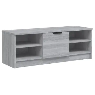 vidaXL TV omarica siva sonoma 102x35,5x36,5 cm konstruiran les