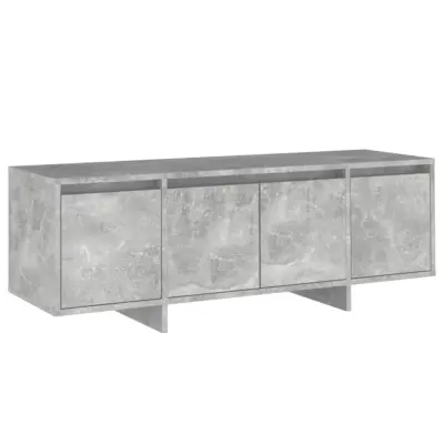 vidaXL TV omarica betonsko siva 120x30x40,5 cm iverna plošča