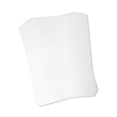 Skrčjiva folija za tisk A4, bela, set 5