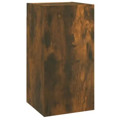 vidaXL TV omarica dimljeni hrast 30,5x30x60 cm konstruiran les