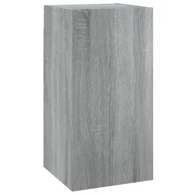 vidaXL TV omarica siva sonoma 30,5x30x60 cm inženirski les