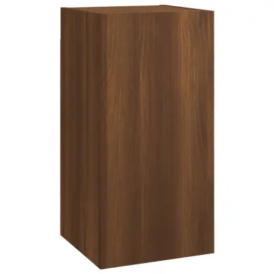 vidaXL TV omarica rjavi hrast 30,5x30x60 cm inženirski les