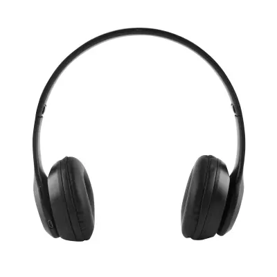 Brezžicne stereo Bluetooth slušalke P47, zložljive - crne