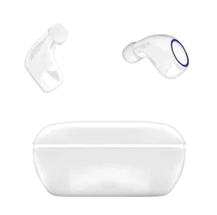 A2-TWS brezžicne Bluetooth slušalke s polnilnim etuijem, za ušesa - bele