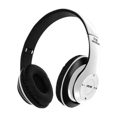 P15 Bluetooth avdio slušalke - Funkcija kompleta za prostorocno telefoniranje, zložljive - bele