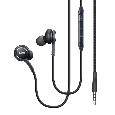 Tehnološke slušalke Samsung IG955. Uravnotežen zvok in kabel proti zapletanju - crn