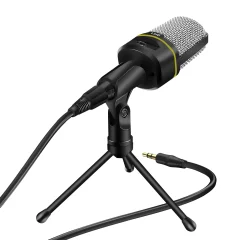 Mikrofon za osebni racunalnik s podporo za namizno povezavo Jack 3.5 - Linq