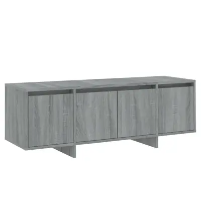 vidaXL TV omarica siva sonoma 120x30x40,5 cm iverna plošča