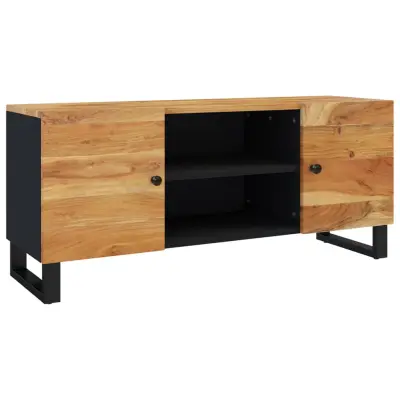 vidaXL TV omarica 105x33x46 cm trden akacijev les