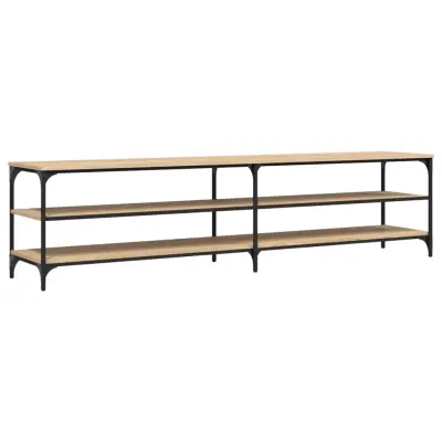 vidaXL TV omarica sonoma hrast 200x30x50 cm inženirski les