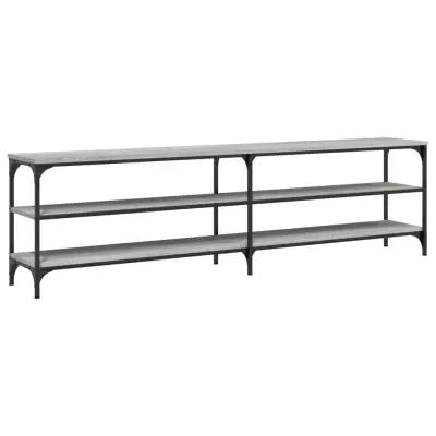vidaXL TV omarica siva sonoma 180x30x50 cm inženirski les