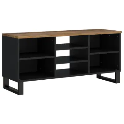 vidaXL TV omarica 100x33x46 cm trden mangov les in inženirski les