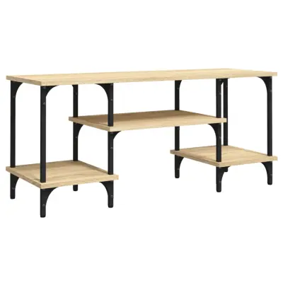 vidaXL TV omarica sonoma hrast 102x35x45,5 cm inženirski les