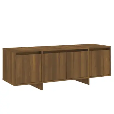 vidaXL TV omarica rjavi hrast 120x30x40,5 cm inženirski les