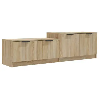vidaXL TV omarica sonoma hrast 158,5x36x45 cm konstruiran les