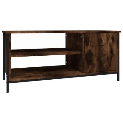 vidaXL TV omarica dimljeni hrast 100x40x45 cm inženirski les