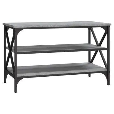 vidaXL TV omarica siva sonoma 80x40x50 cm inženirski les