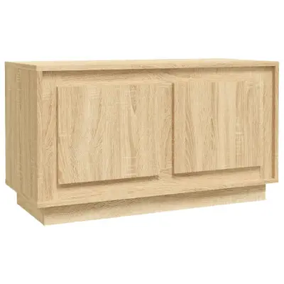 vidaXL TV omarica sonoma hrast 80x35x45 cm inženirski les