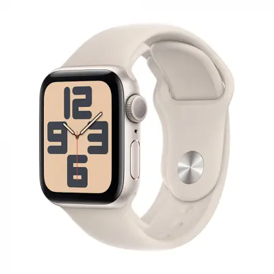 APPLE Watch SE v2 GPS 40mm Starlight Aluminium Case with Starlight Sport Band - S/M pametna ura