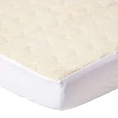 Homescapes Globoko prešita flis prešite podloge za vzmetnico 120x190 cm