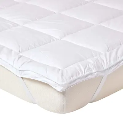 Homescapes Čisti žametni prešitek za vzmetnico iz svile iz murve, 700 g/m², 90x190 cm