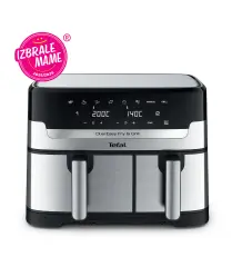 TEFAL EY905D10 Dual Easy Fry & Grill cvrtnik na vroč zrak, 8,3L