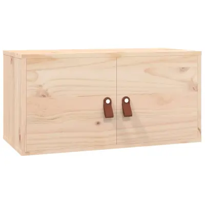 vidaXL Stenska omarica 60x30x30 cm trdna borovina