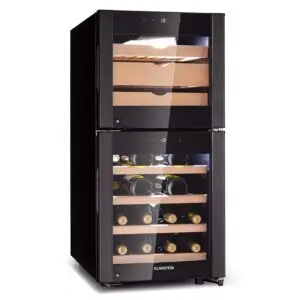Klarstein El Dorado 89, hladilnik za vino in sir, Crna