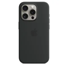 iPhone 15 Pro Max Silicone case Black