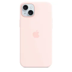 iPhone 15 Plus Sil. Case with MagSafe - Light Pink