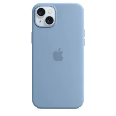 iPhone 15 Plus Sil. Case with MagSafe Winter Blue