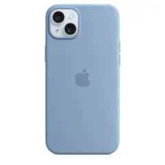 APPLE iPhone 15 Plus MagSafe (Winter Blue) silikonski ovitek