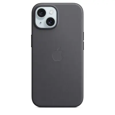 APPLE iPhone 15 FineWoven MagSafe (Black) ovitek