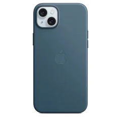 APPLE iPhone 15 Plus FineWoven Magsafe (Pacific Blue) ovitek