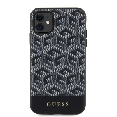 Ovitek GUESS GUH,M61HGCFSEK MAGSAFE, Iphone 11, črn