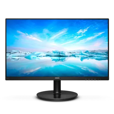 Monitor PHILIPS 221V8A 54.6 cm (21,5''), 1920 x 1080, VA, 75 Hz, 4 ms (GTG), Adaptive Sync