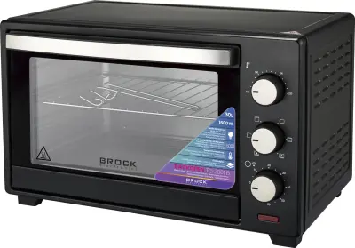 BROCK električna pečica 30l - TO 3001 BK