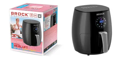 BROCK digitalni cvrtnik na vroč zrak 3.5l - AFD 3502 BK