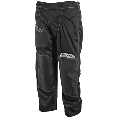 Hlače za hokej InLine RH 110 Junior, črne/rdeče, velikost: XS