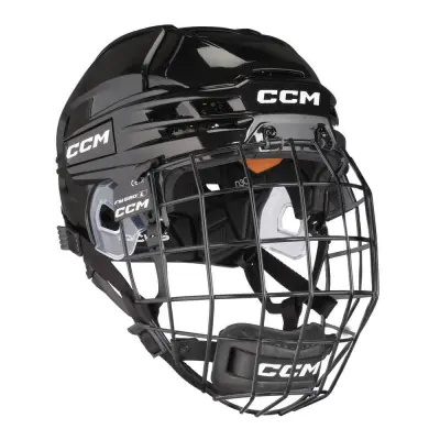 Hokejska čelada z mrežo CCM Tacks 720 Senior, črna, velikost: M