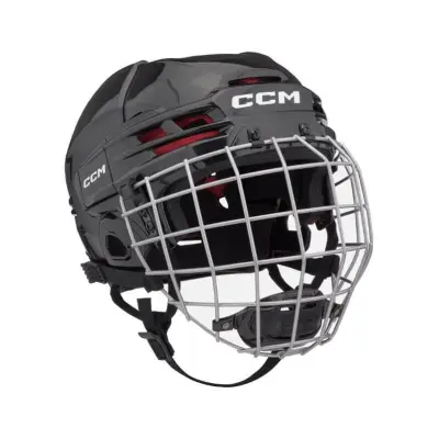 Hokejska čelada z mrežo CCM Tacks 70 Senior, črna, velikost: L